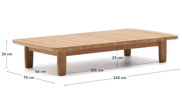 Журнальний столик La Forma Tirant J0300085MM47-7