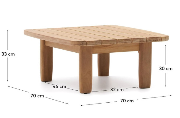 Журнальний столик La Forma Tirant J0400036MM47-7