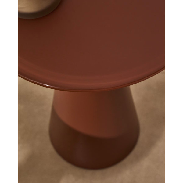 Кофейный столик La Forma WILSHIRE T00017CR16 Теракотовий Ø 35 см-1