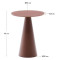 Кофейный столик La Forma WILSHIRE T00017CR16 Теракотовий Ø 35 см-5-thumb