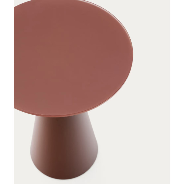 Кофейный столик La Forma WILSHIRE T00017CR16 Теракотовий Ø 35 см-4