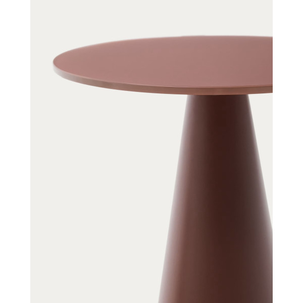 Кофейный столик La Forma WILSHIRE T00017CR16 Теракотовий Ø 35 см-3