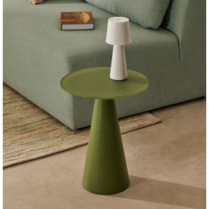 Кофейный столик La Forma WILSHIRE T00017CR19 Зелений Ø 35 см