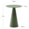 Кофейный столик La Forma WILSHIRE T00017CR19 Зелений Ø 35 см-5-thumb
