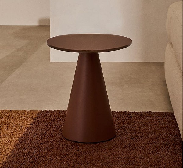 Журнальный столик La Forma Wilshire T00018CR16 Терракотовый Ø 30 см-0