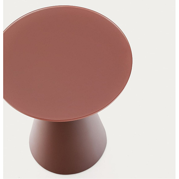 Журнальный столик La Forma Wilshire T00018CR16 Терракотовый Ø 30 см-4