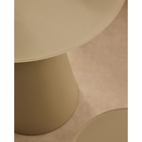 Кофейный столик La Forma WILSHIRE T0500003CR03 Серый Ø 50 см-1