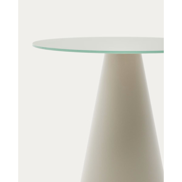 Кофейный столик La Forma WILSHIRE T0500003CR03 Серый Ø 50 см-3