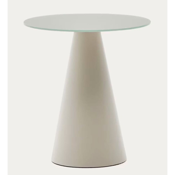 Кофейный столик La Forma WILSHIRE T0500003CR03 Серый Ø 50 см-2