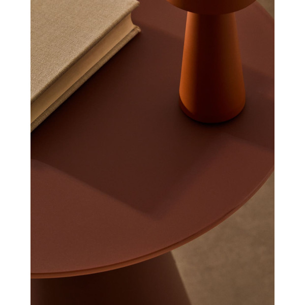 Кофейный столик La Forma WILSHIRE T0500003CR16 Терракотовый Ø 50 см-1