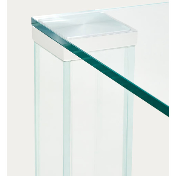 Стол обеденный La Forma Adularia T00240CR07 Прозрачный 200x100 см-6