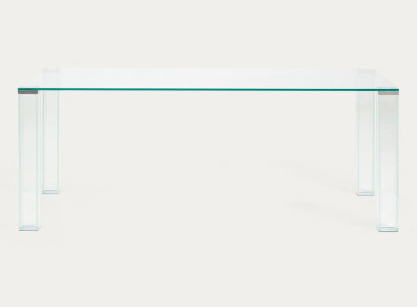 Стол обеденный La Forma Adularia T00240CR07 Прозрачный 200x100 см-3