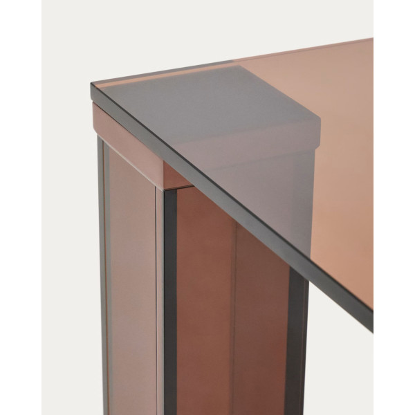 Стол обеденный La Forma Adularia T00240CR10 Коричневый 200x100 см-6