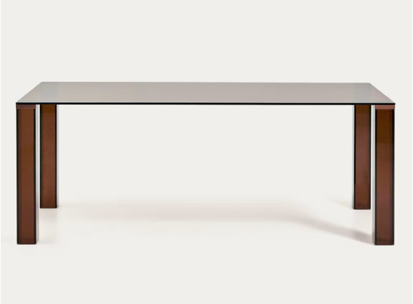 Стол обеденный La Forma Adularia T00240CR10 Коричневый 200x100 см-3