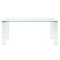 Стіл обідній La Forma Adularia T00241CR07 Прозорий 160x90 см-4-thumb