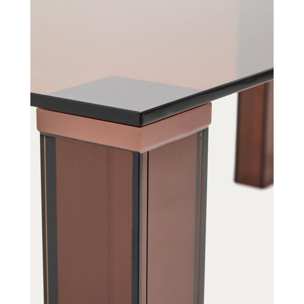 Стол обеденный La Forma Adularia T00241CR10 Коричневый 160x90 см-7