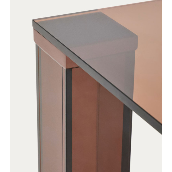 Стол обеденный La Forma Adularia T00241CR10 Коричневый 160x90 см-6