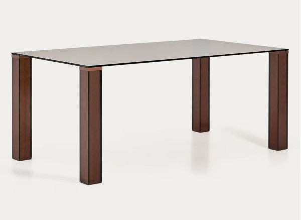 Стол обеденный La Forma Adularia T00241CR10 Коричневый 160x90 см-5