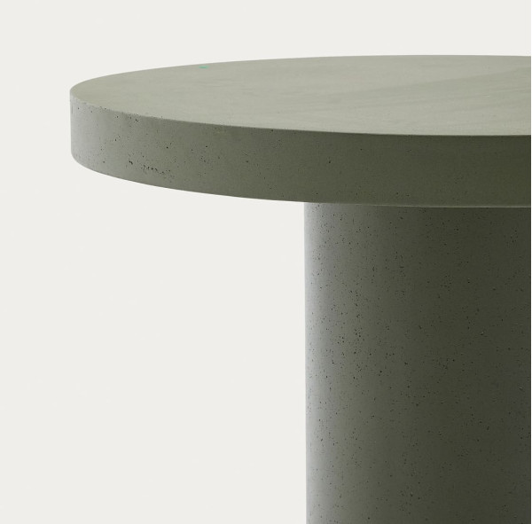 Стіл обідній La Forma AIGUABLAVA T00048PR19 Зелений Ø 90 см-4