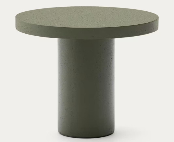 Стіл обідній La Forma AIGUABLAVA T00048PR19 Зелений Ø 90 см-3