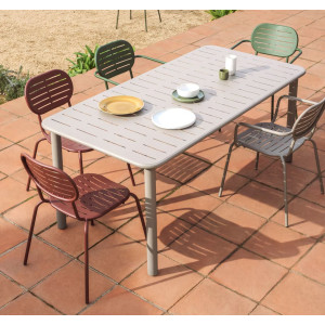 Вуличний стіл La Forma Brai T00061RR12 Бежевий 90х180 см