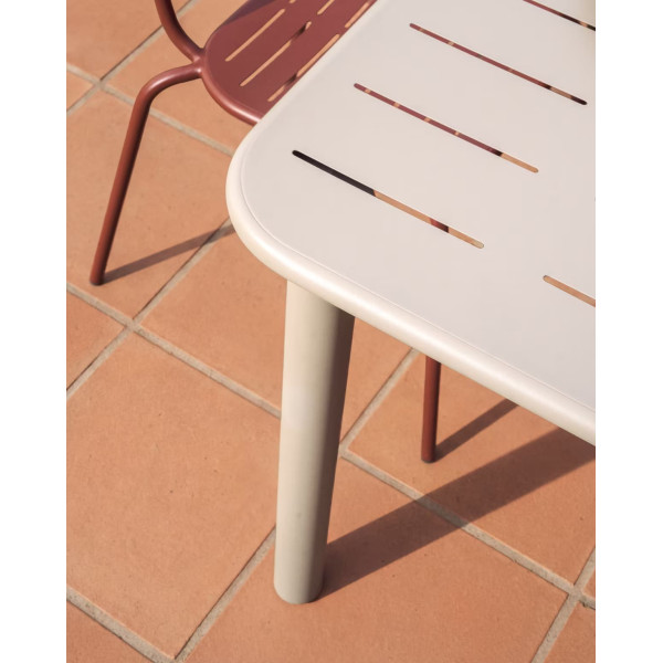 Вуличний стіл La Forma Brai T00061RR12 Бежевий 90х180 см-2