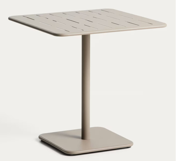 Вуличний стіл La Forma Brai T00100RR12 Бежевий 70х70 см-3