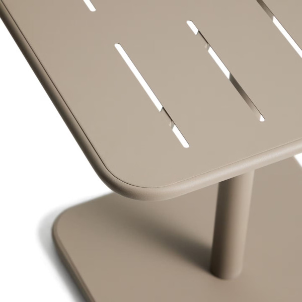 Вуличний стіл La Forma Brai T00100RR12 Бежевий 70х70 см-4