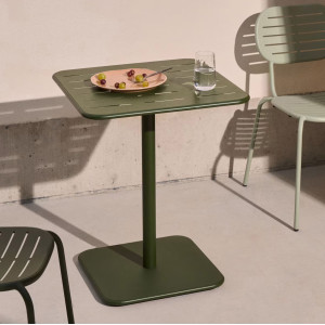 Вуличний стіл La Forma Brai T00100RR19 Зелений 70х70 см