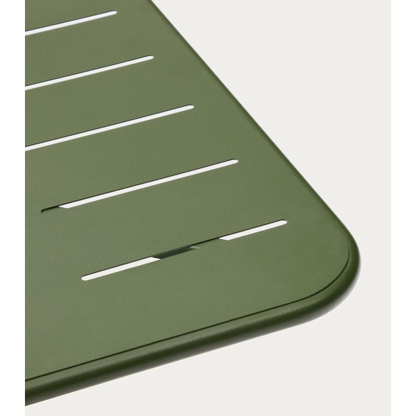 Вуличний стіл La Forma Brai T00100RR19 Зелений 70х70 см-5