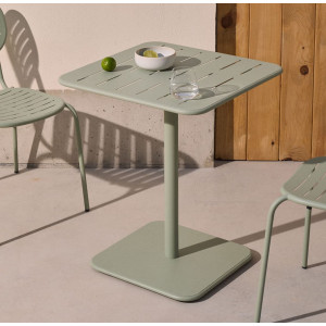 Вуличний стіл La Forma Brai T00100RR20 Бірюзовий 70х70 см