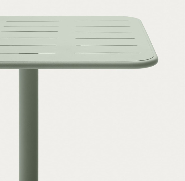 Вуличний стіл La Forma Brai T00100RR20 Бірюзовий 70х70 см-4