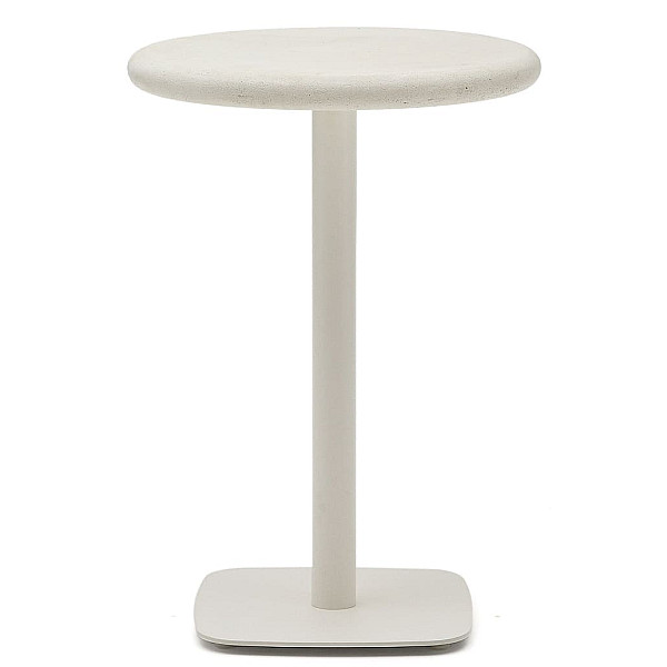 Стол La Forma DINA T00194PR05 Белый Ø 70 см-0