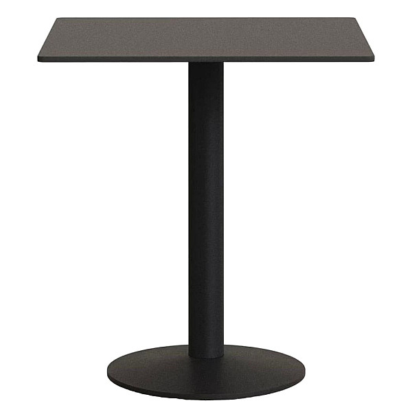 Cтіл La Forma DINA T09010HP01 Чорний 68х68 см-0