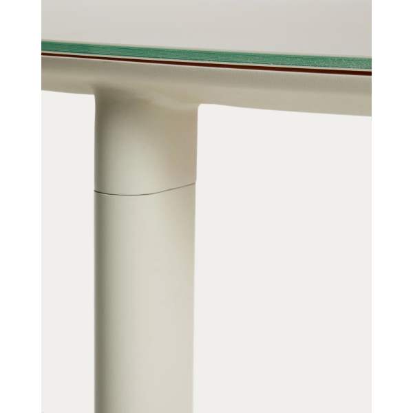 Круглый садовый стол La Forma Erice O00317CR39 Экрю Ø 120 см-4