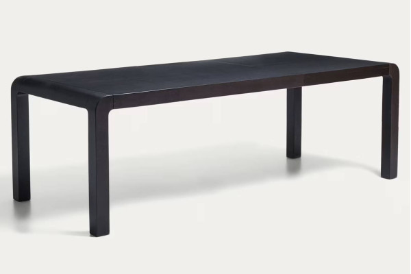 Раскладной обеденный стол La Forma Erisia T00483MO09 Черный 90х180 (230) см-9