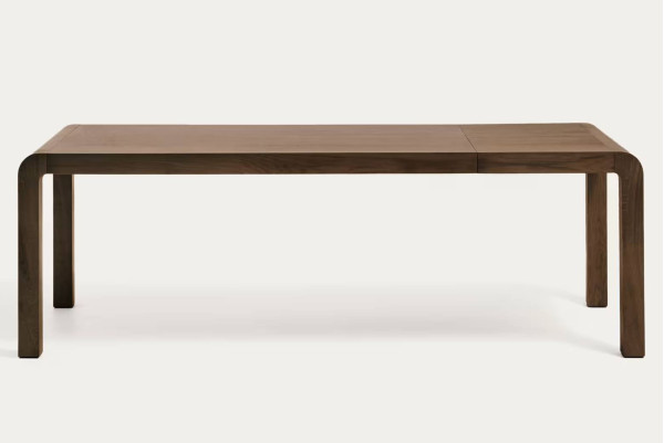 Раскладной обеденный стол La Forma Erisia T00483MO11 Темный орех 90х180 (230) см-4