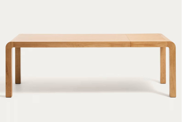 Раскладной обеденный стол La Forma Erisia T00483MO12 Натуральный 90х180 (230) см-4