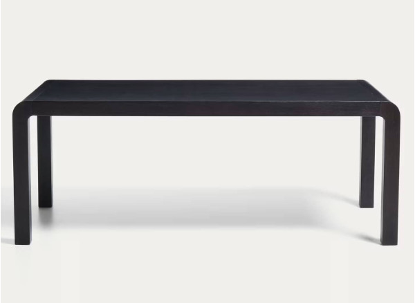 Раскладной обеденный стол La Forma Erisia T00484MO09 Черный 100х200 (280) см-6