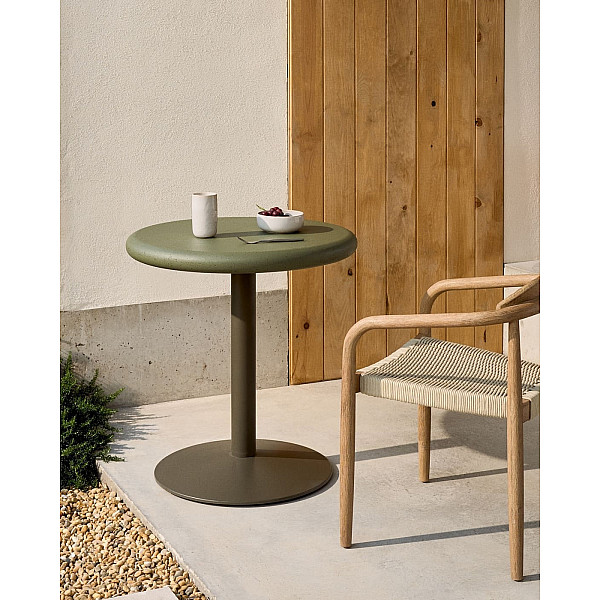 Стол La Forma Esilda T00162PR19 Зеленый Ø 72 см-1