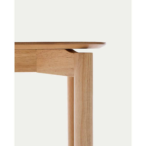 Обеденный стол La Forma Indara T00116WM46 Натуральный 100x100 см-5