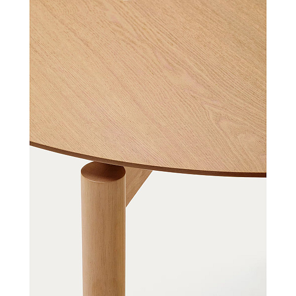 Обеденный стол La Forma Indara T00115WM46 Натуральный Ø 100 см-4