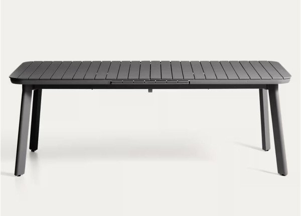 Раздвижной уличный стол La Forma Izola O00213RR02 Графит 220 (280) x 100 см-4