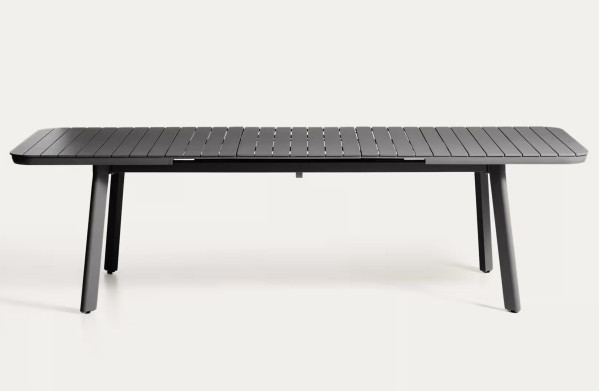 Раздвижной уличный стол La Forma Izola O00213RR02 Графит 220 (280) x 100 см-5