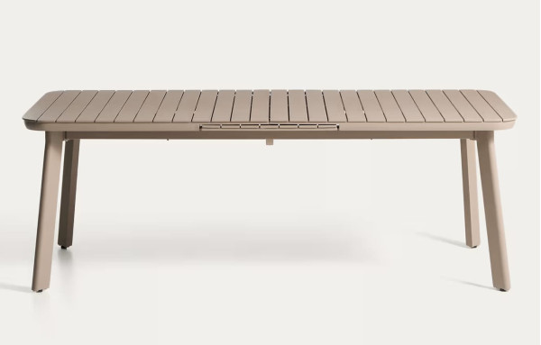 Раздвижной уличный стол La Forma Izola O00213RR12 Taupe 220 (280) x 100 см-4