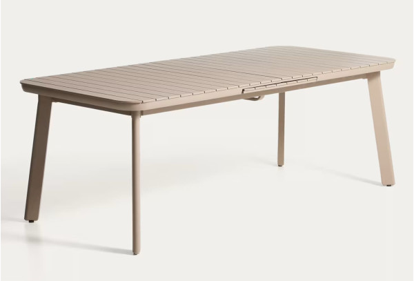 Раздвижной уличный стол La Forma Izola O00213RR12 Taupe 220 (280) x 100 см-6