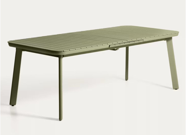 Раздвижной уличный стол La Forma Izola O00213RR19 Зеленый 220 (280) x 100 см-7