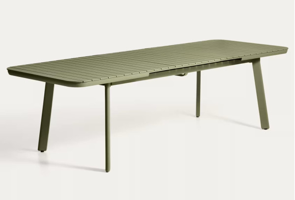 Раздвижной уличный стол La Forma Izola O00213RR19 Зеленый 220 (280) x 100 см-8