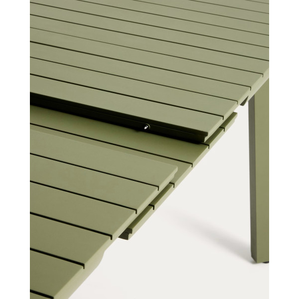 Раздвижной уличный стол La Forma Izola O00213RR19 Зеленый 220 (280) x 100 см-10