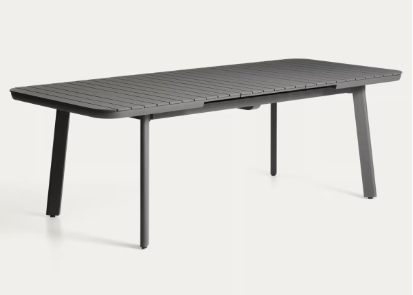 Розсувний вуличний стіл La Forma Izola O00400RR02 Графіт 185 (235) x 100 см-7